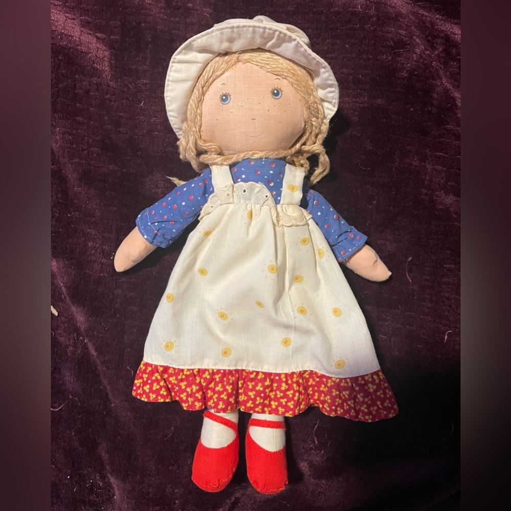 Vintage The Original Holly Hobbie Knickerbocker doll